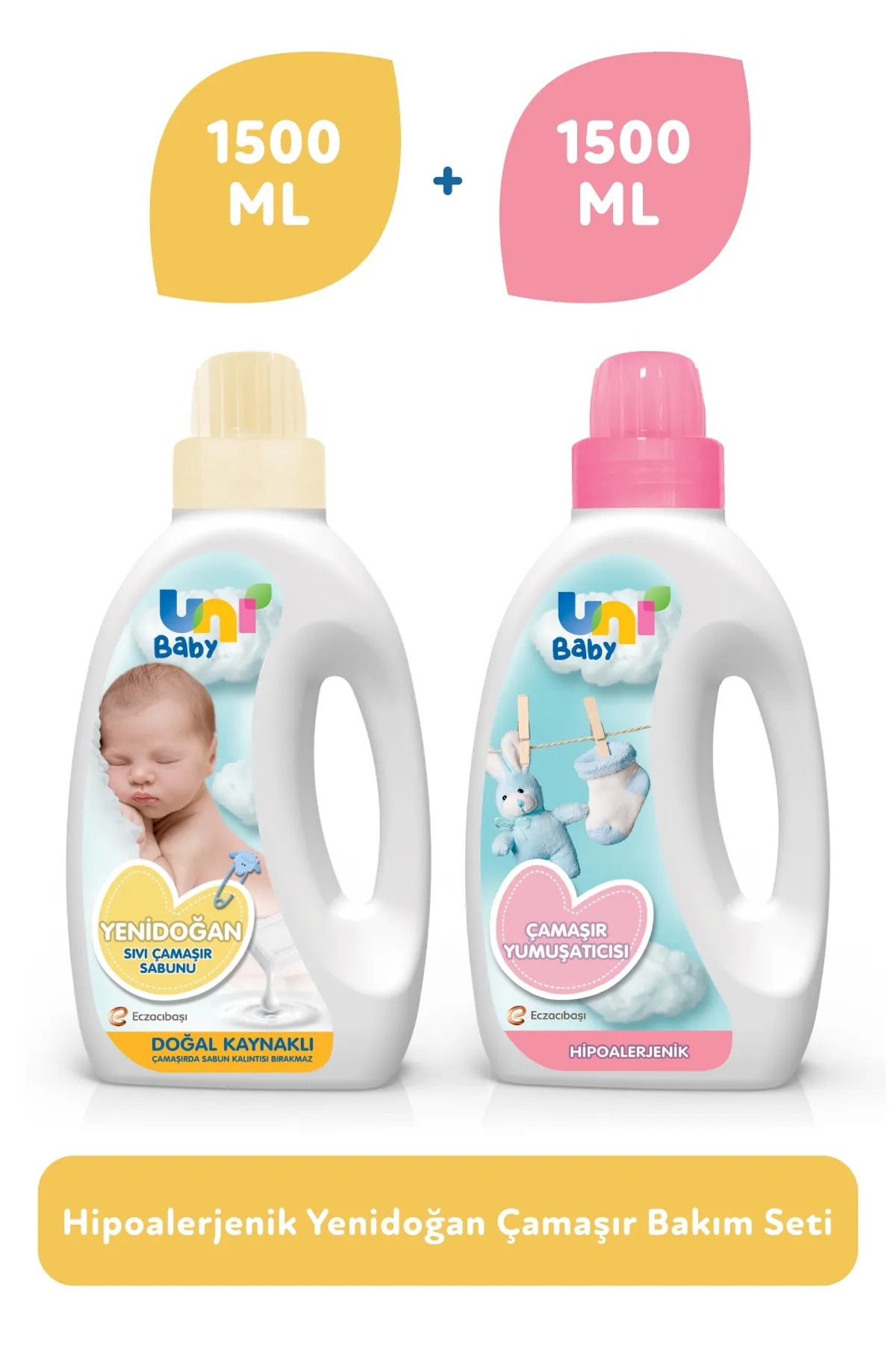 Uni Baby Yenidoğan Çamaşır Deterjanı Seti 6001908