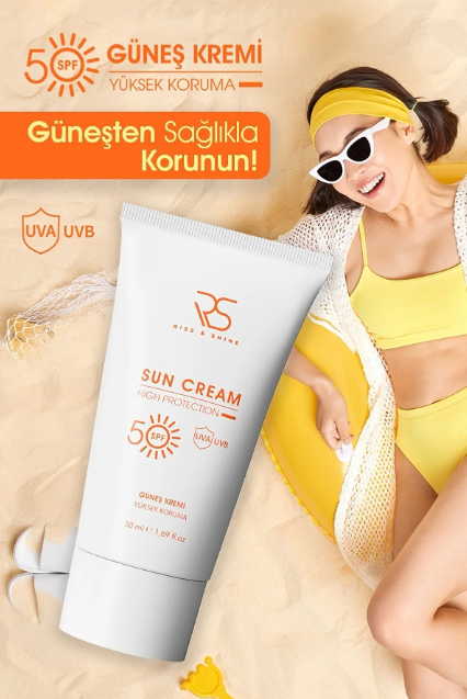 rise and shine Güneş Kremi Spf 50+ - 50 Ml RS0125